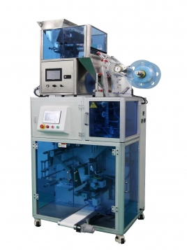 SF-30TE立式三角茶包內外袋一體機